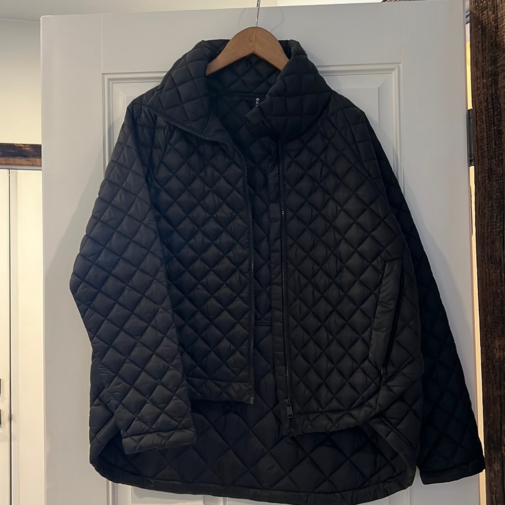 Athleta whisper featherless jacket